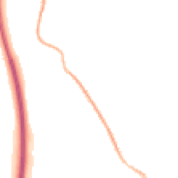 Night-time road noise heatmap for GU33 7AW