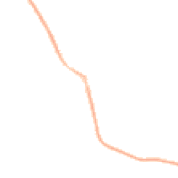 Night-time road noise heatmap for GU33 7LA