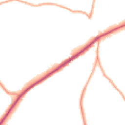 Daytime road noise heatmap for GU33 7PF