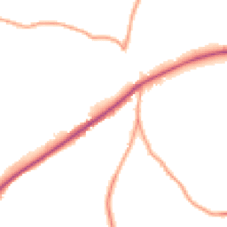 Daytime road noise heatmap for GU33 7PQ