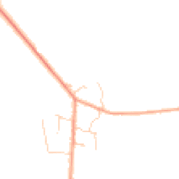 Daytime road noise heatmap for GU33 7RB