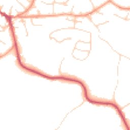 Daytime road noise heatmap for GU33 7RR
