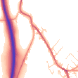 Daytime road noise heatmap for GU33 7SB