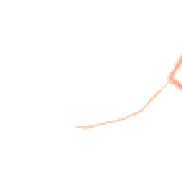 Night-time road noise heatmap for GU34 1AS