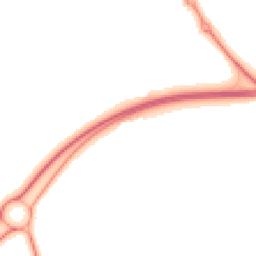 Night-time road noise heatmap for GU34 1EE