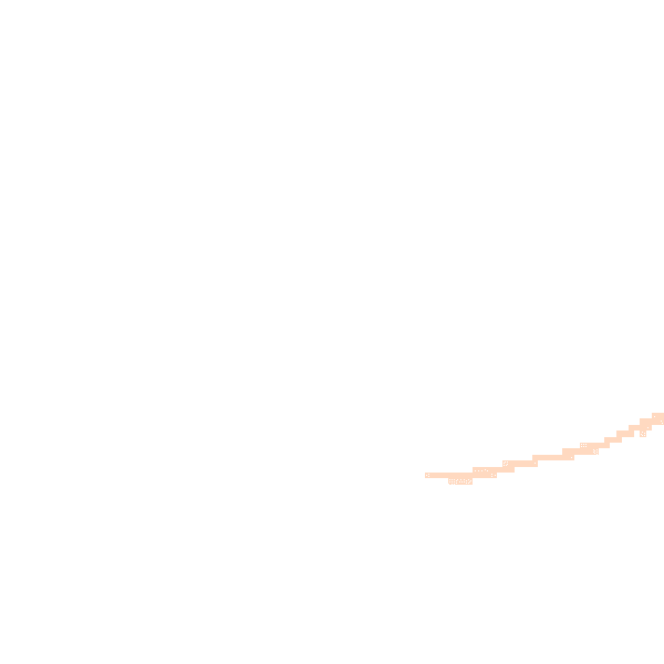 Night-time road noise heatmap for GU34 1HT