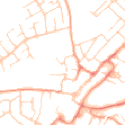 Daytime road noise heatmap for GU34 1JF