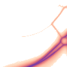 Daytime road noise heatmap for GU34 1SW