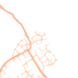 Daytime road noise heatmap for GU34 2FS
