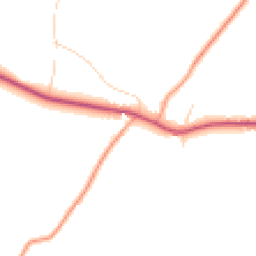 Daytime road noise heatmap for GU34 3AG