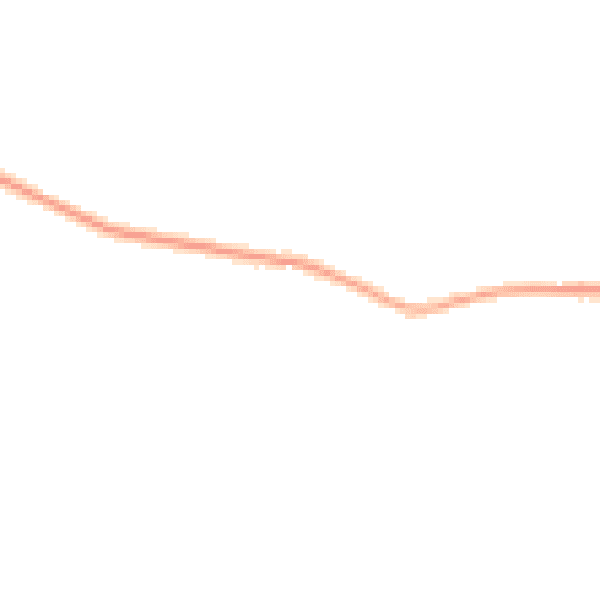Night-time road noise heatmap for GU34 3AG