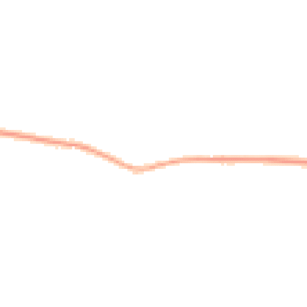 Night-time road noise heatmap for GU34 3AS