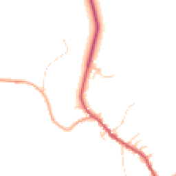 Daytime road noise heatmap for GU34 3JA