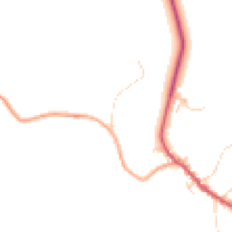 Daytime road noise heatmap for GU34 3JG