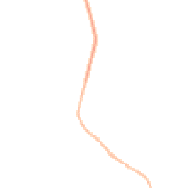 Night-time road noise heatmap for GU34 3JY