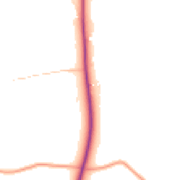 Daytime road noise heatmap for GU34 3NF