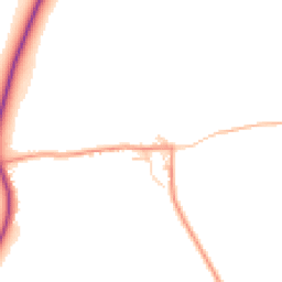 Daytime road noise heatmap for GU34 3QS