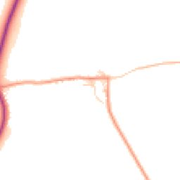 Daytime road noise heatmap for GU34 3QU
