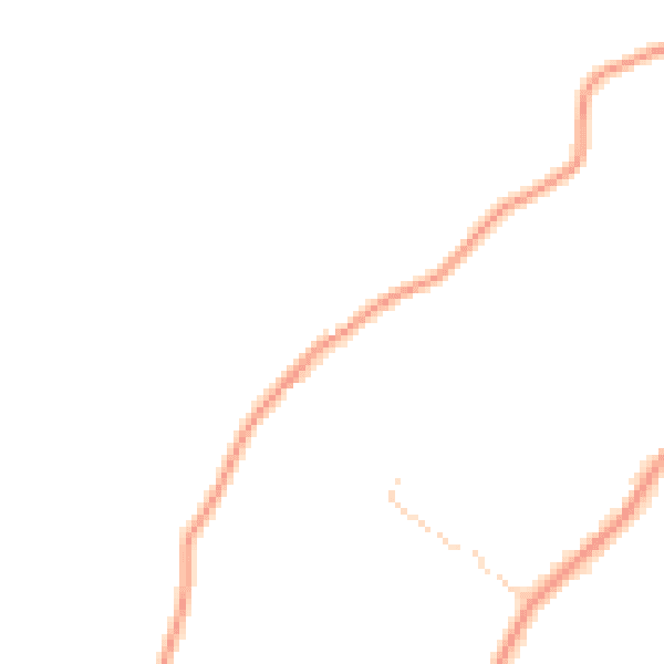 Daytime road noise heatmap for GU34 4AS
