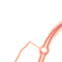 Night-time road noise heatmap for GU34 4EP