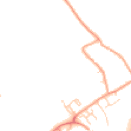 Daytime road noise heatmap for GU34 4FH