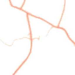 Daytime road noise heatmap for GU34 4LF