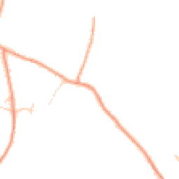 Daytime road noise heatmap for GU34 4NA