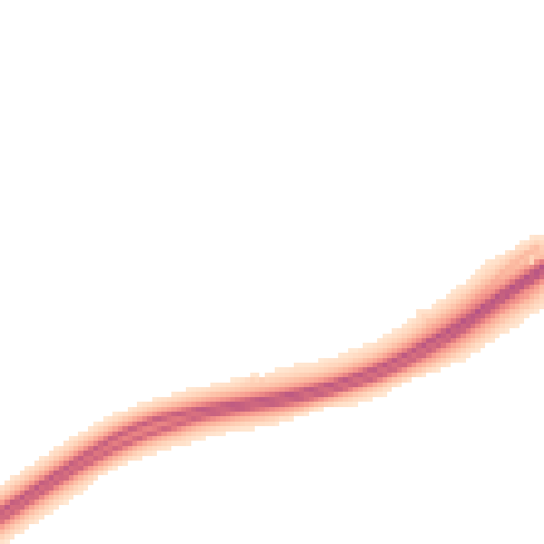 Night-time road noise heatmap for GU34 4NB
