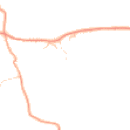 Daytime road noise heatmap for GU34 4PE