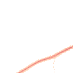 Night-time road noise heatmap for GU34 5EW