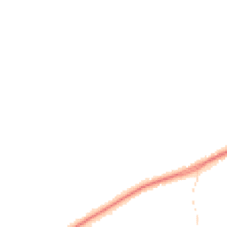 Night-time road noise heatmap for GU34 5JN