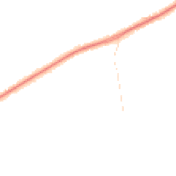 Night-time road noise heatmap for GU34 5JZ