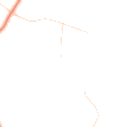 Daytime road noise heatmap for GU34 5NR