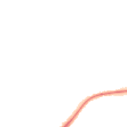 Night-time road noise heatmap for GU34 5QL