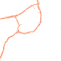 Daytime road noise heatmap for GU34 5RB