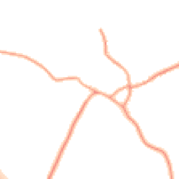 Daytime road noise heatmap for GU34 5RY