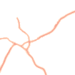 Daytime road noise heatmap for GU34 5SG