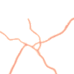 Daytime road noise heatmap for GU34 5SJ