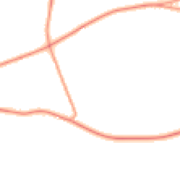 Daytime road noise heatmap for GU35 0AH