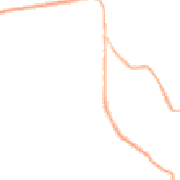 Night-time road noise heatmap for GU35 0PS