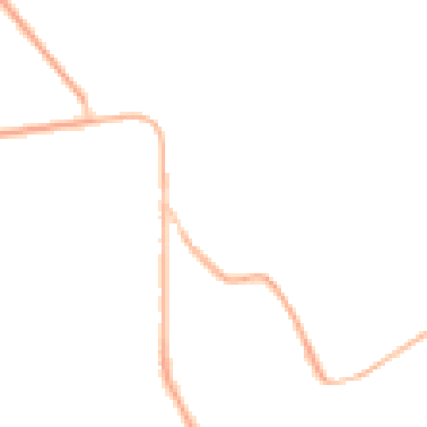 Night-time road noise heatmap for GU35 0QB