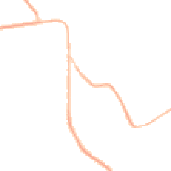 Night-time road noise heatmap for GU35 0QE