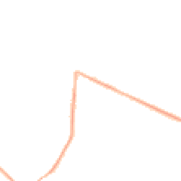 Night-time road noise heatmap for GU35 8HU