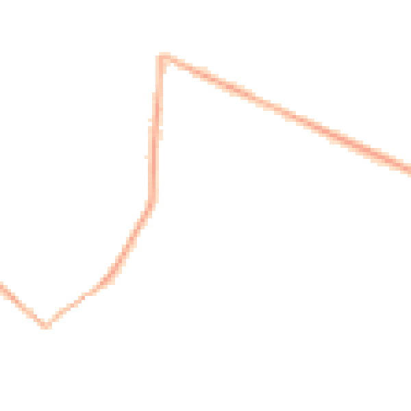 Night-time road noise heatmap for GU35 8JA
