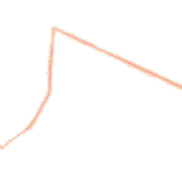 Night-time road noise heatmap for GU35 8JE