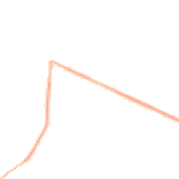 Night-time road noise heatmap for GU35 8JY