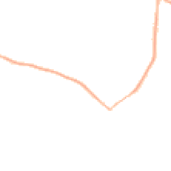 Night-time road noise heatmap for GU35 8NS