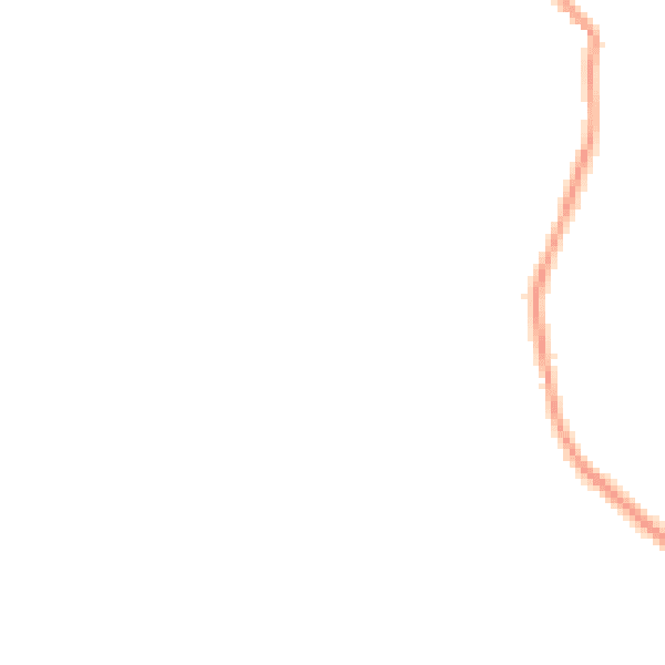 Night-time road noise heatmap for GU35 8QR