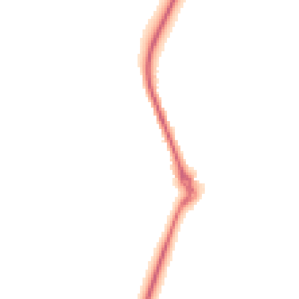Night-time road noise heatmap for GU35 9DX