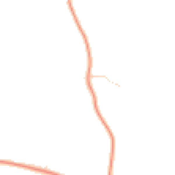 Daytime road noise heatmap for GU35 9JD